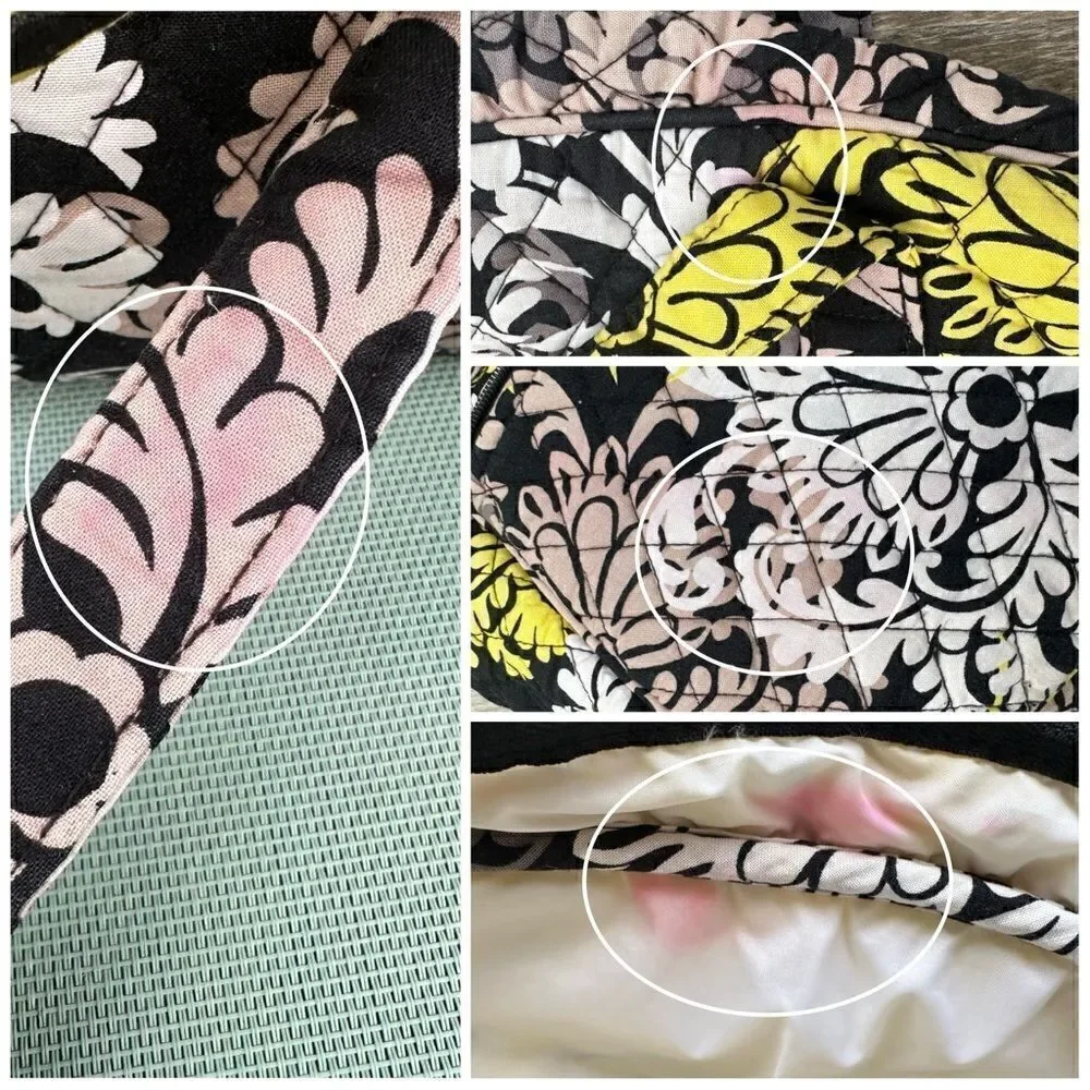 Vera Bradley Insulated/Lined Baby/Travel Large Tote Bag in Baroque, Spacious GUC